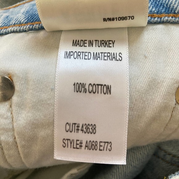 NWT AGOLDE Quinn Blue Denim Jean Skirt - Picture 9 of 10